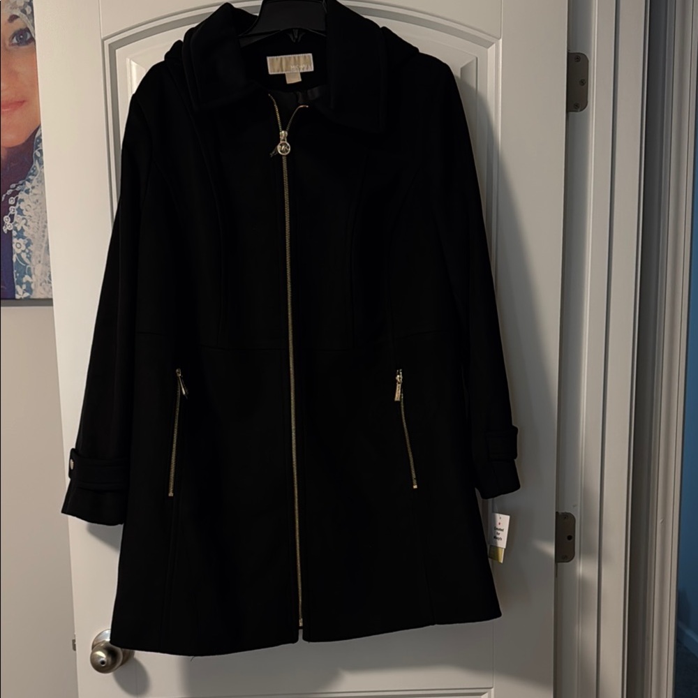Elegant Black Women's Coat